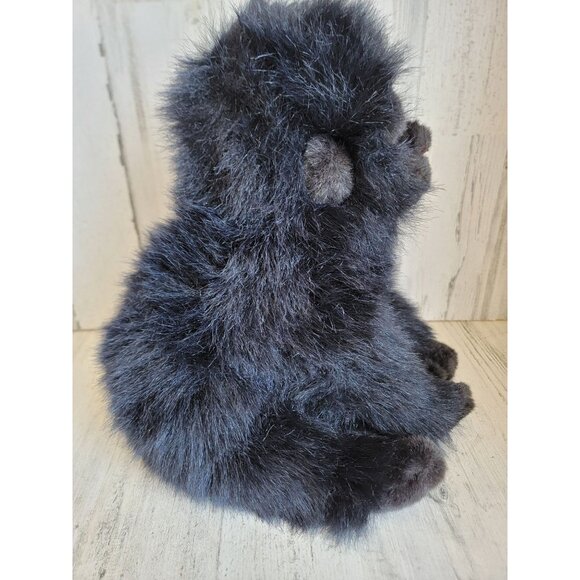 Vintage black ape monkey plush home decor zoo stuffed animal - Picture 5 of 7